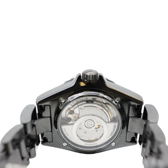 Chanel  J12 Wanted de Ceramic Stainless Steel Automatic Watch Black 38mm - Picture 8 of 13